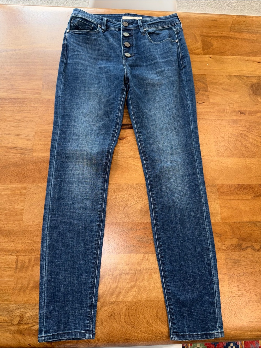 Unpublished Skinny Jeans with Exposed Button Fly *Like New* Size 27